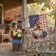 thumbnail image 1 of Independence Day Garden Flag Arrival Digital Printed Linen Flag Outdoor Yard Decoration, 1 of 6
