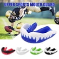 thumbnail image 6 of Thai Boxing Practical Gym Fitness EVA Safety Sports Mouthguard Mouth Guard Teeth Protector Tooth Brace WHITE&BLACK, 6 of 8