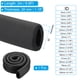 thumbnail image 2 of Tubo de aislamiento de espuma para tuberías Uxcell 3"ID x 6.6ft, acolchado para barras, negro, 2 of 7