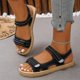 thumbnail image 5 of Sandalias de Mujer Cómodas Caminando Transpirables Planchas de Malla, Plantillas para Pies Planos Pie Redondo Verano, 5 of 8
