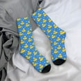 thumbnail image 5 of Balery Cute Yellow Rubber Ducks Pattern Crew Socks Unisex– Soft & Breathable Socks for Men & Women, One-Size Fits Most (US 5-11), Comfortable & Durable for Daily Wear, 5 of 6