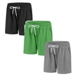 thumbnail image 3 of Dpytoraw 3 Pack Girls Shorts Athletic Soccer Running Active Dry-Fit Sports Basketball Shorts with Drawstring Pocket 4-13Y, 3 of 5