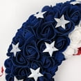 thumbnail image 6 of Idyllic Decorative Foam Patriotic Artificial Wreaths, Blue, 1, 6 of 6