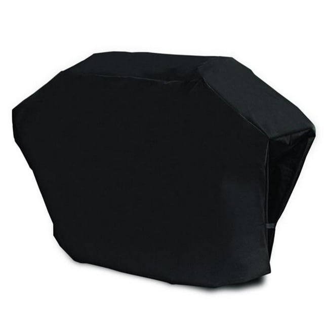 Aleko CBQ051-UNB Heavy Duty Water Proof Gas BBQ Grill Cover Made From PVC Coated Polyester, Black - Small