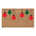 thumbnail image 2 of ToyKingdee Christmas Doormat, Farmhouse Happy Welcome Doormat, Home Christmas Decoration Non Slip Visual Holiday Area Rug Indoor Floor Decoration, 2 of 2