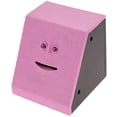 thumbnail image 1 of Nuevo banco de la cara de monedas de la economía de los niños de la economía de ahorro de dinero colección de hucha (ladrillo rosa) kaili Sencillez, 1 of 3