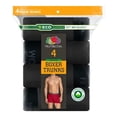 thumbnail image 4 of Bóxer Fruit Of The Loom para Hombre, Trunk Low Rise Negro 4 Piezas Talla G, 4 of 4