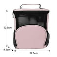thumbnail image 2 of Shower Caddy Dorm, Hanging Shower Bag for Camping Drain from Bottom - College Dorm Room Essentials for Guys Mesh Shower Tote Bag with Hook - Travel Men Women - Style 4, 2 of 5