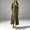 Light Green, variant on Morttic Women's Solid Color Lapel Button Front Maxi Shirt Dress – Mid Sleeve Roll-Up, Casual Summer Beach Vacation Dress Khaki,S