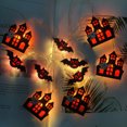 thumbnail image 6 of LYU Light String Multi-purpose Decorative Eye-catching Reusable Energy-saving Festive Decoration Waterproof Halloween LED Bat Castle Fairy Lamp Small Nightlight for Party, 6 of 8