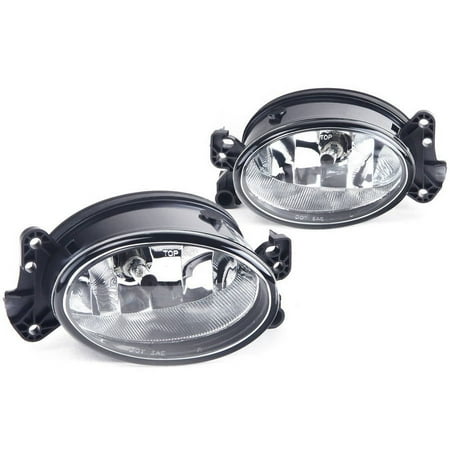 Fog Light For 09-10 Mercedes Benz G-Wagen Clear Lens, Pair