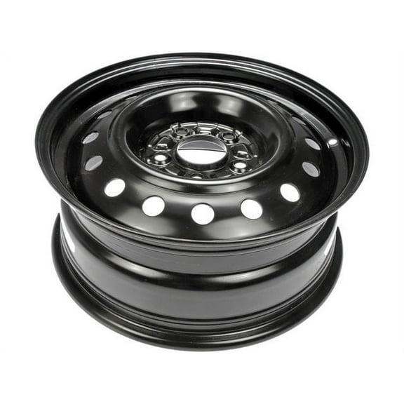 Steel Wheel - Black - 16 Inch - Compatible with 2006 - 2009 Hyundai Sonata 2007 2008