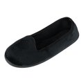 thumbnail image 1 of Dearfoams Women's Microfiber Velour Closed Back Slippers, 1 of 3