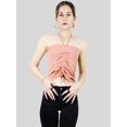 thumbnail image 2 of Set De 2 Blusas De Tirante Para Mujer Crop Top Stretch Canal UNITALLA, 2 of 5