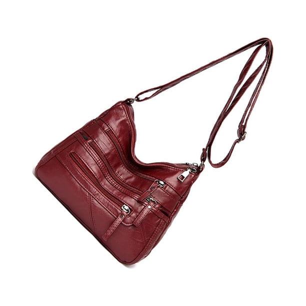 Minnieouse Bolso de diseñador lujoso para amantes de la moda y creadores de tendencias 2023 Bolsos cruzados imprescindibles para mujeres Bolsas de mensajero y de hombro rojo 1