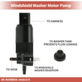 thumbnail image 4 of Bomba de limpiaparabris Unique Bargains No.84801575 con grommet para Cadillac Escalade ESV, Chevrolet Bolt EUV, EV, Suburban, Tahoe, GMC Yukon XL, 4 of 7