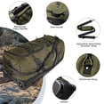 thumbnail image 4 of Bolsa de viaje Vertisa ampliable de 110 a 140 litros con ruedas, color verde, 4 of 8