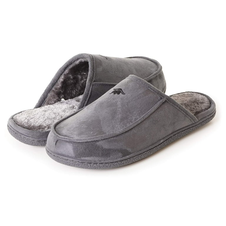 EUROPEAN SOFTEST Men s 80D High Density Memory Foam House Slippers Indoor Outdoor