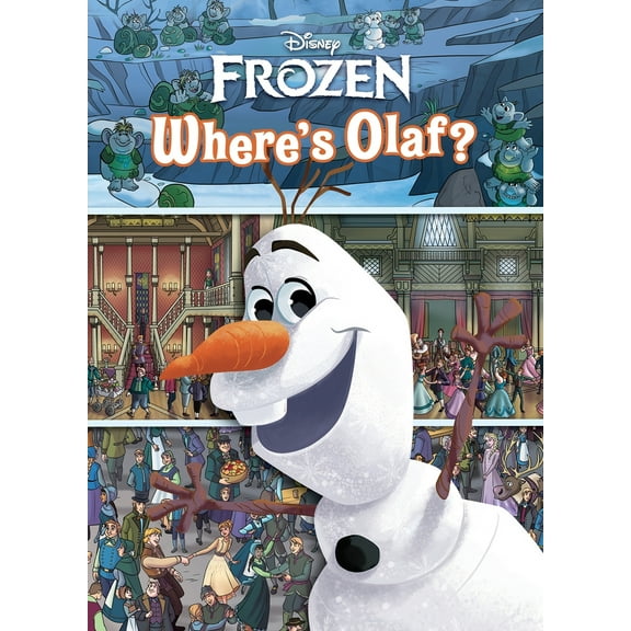 Pre-Owned Disney Frozen: Where's Olaf? Look and Find (Hardcover) 1503761622 9781503761629