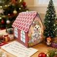 thumbnail image 3 of DIY Diamond Art Painting Multifunctional Storage Flip 2026 Calendar,12-Month Calendar with Cabin Decoration-Snowman, 3 of 8