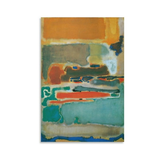 Mark Rothko Print Abstract《Multiform 1948》Canvas Paintings Wall Art Poster Art Poster Canvas Painting Decor Wall Print Photo Gifts Home Modern Decorative Posters 12x18inch(30x45cm)