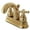 Polished Brass, variant on Kingston Brass KB5612AX 4 in. Centerset Bathroom Faucet, Polished Brass