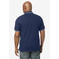 thumbnail image 2 of KingSize Men's Big & Tall Double Tipped Polo, 2 of 4