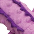 thumbnail image 6 of SnugArooz: Ellie the Gator - Purple Plush Dog Toy, Squeaks & Crinkles, Pet Multi-Sensory Play, Recycled Material, 4x12" Soft & Cuddly Animal Companion, 6 of 8