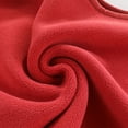 thumbnail image 3 of ATOGUTA Girls' Outerwear Jackets & Coats Fleece Vest Jacket Button Up Warm Sleeveless Outwear Red, Size 6M-5T, 3 of 5