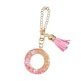 thumbnail image 4 of Tnobhg Cup Chain Shiny Glitter Sequins Initial Shape Pendant Tumbler Charm Resin Initials Keychain with Tassel Decor Bag Accessories, 4 of 7