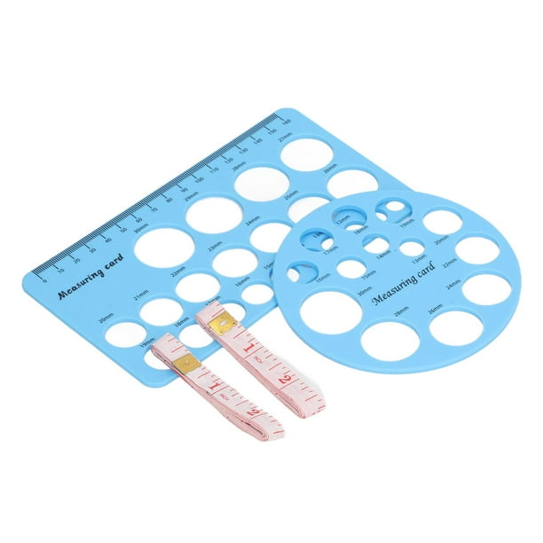 Regla Para Pezones, Herramienta De Medición De Brida Redonda Y Rectangular Que No Pica, Silicona, Peso Ligero, Flexible, No Tóxico Para Extractor De Leche