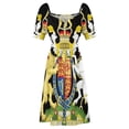 thumbnail image 4 of UK royal coat of arms Sleeveless Dress women's summer clothing 2024 prom clothes, 4 of 6