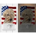 thumbnail image 2 of Golden Doodle with American Flag Ceramic Night Light, 2 of 2