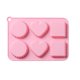 thumbnail image 1 of Molde De Silicona Para Pasteles De 6 Cavidades, Molde Para Hornear De Liberación Rápida, Bandeja Para Hornear Reutilizable Antiadherente, La Cocina, El Festival De La Fiesta De Cumpleaños Advancent HA027998-01, 1 of 7