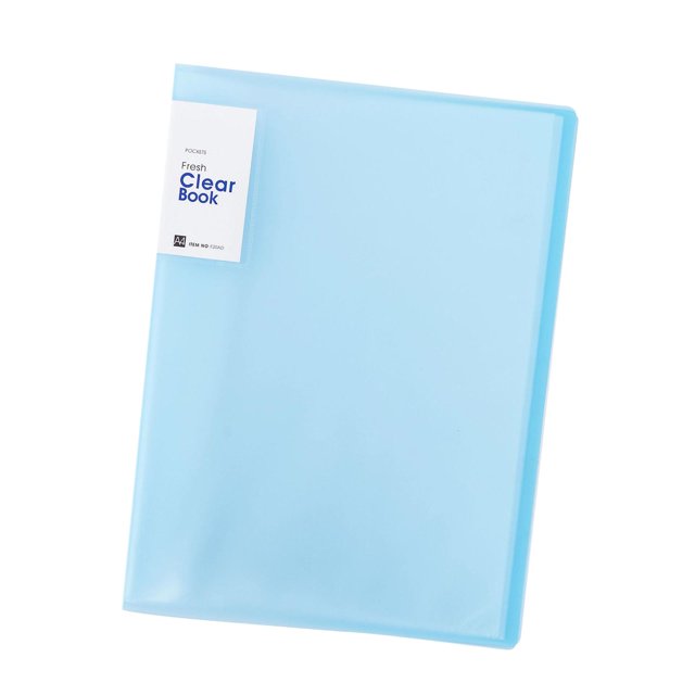 Libro de almacenamiento de pintura de , cubierta transparente de protección A4, colección , carpeta de cartera de arte, soporte azul Gloria libro de almacenamiento de pintura