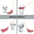 thumbnail image 2 of HERFIER Red Mop with Bucket - Small House Accessory, 2 of 8