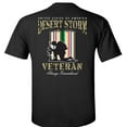 thumbnail image 4 of Fair Game Proud Veteran Desert Storm Always Remember T-Shirt-Black-S, 4 of 5