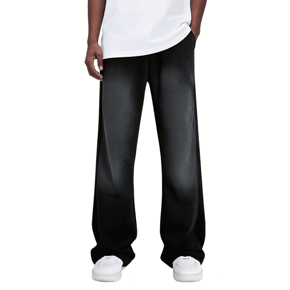 GINGTTO Men's Relaxed Fit Casual Jeans - Soft Comfort Stretch Denim for Everyday Wear