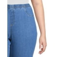 thumbnail image 3 of JMS Just My Size by Hanes Women's Plus Size Pull-On Stretch Jeggings, Sizes 0X-4X, Regular and Petite, 3 of 7