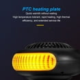 thumbnail image 5 of Rupoun Portable Battery Powered Space Heater Cordless Car Windshield Defogger Fan Quiet Desktop Heating Appliance for Office Indoor Use (10.5 cm / 4.1 inches), 5 of 9