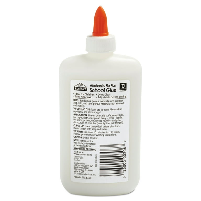 GCP Products 3~ Elmers Glue All 8Oz Nonflammable Dries Clear High Strength  Adhesive New