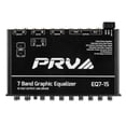 thumbnail image 3 of PRV AUDIO EQ7-15 7 Band Graphic Equalizer 15 Volt RCA Line-Level Output with Fader and Subwoofer Level Control for Car Audio, 3 of 7