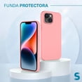 thumbnail image 2 of Funda de Protección para iPhone 14 - Sovico - Silicón con Forro de Microfibra, 2 of 6