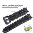 thumbnail image 6 of LGSY Leather Band for Samsung Galaxy Watch 4/5 Classic 40mm 44mm 42mm 46mm Galaxy Watch 5 Pro 45mm, 6 of 10
