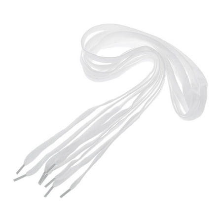 

Ieegkit White Flat Shoelaces Sneaker Shoes Strings 2 Pairs