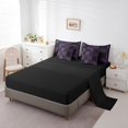 thumbnail image 5 of Castle Fairy Zebra Print 7-Piece Twin Bedding Sets for Teens,Animal Leopard Bedding Comforter Set,Geometric Lattice Breathable Sheet Sets,Lightweight Room Decor, 5 of 8