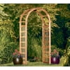 86" Natural Cedar Outdoor Wooden Glendale Arbor