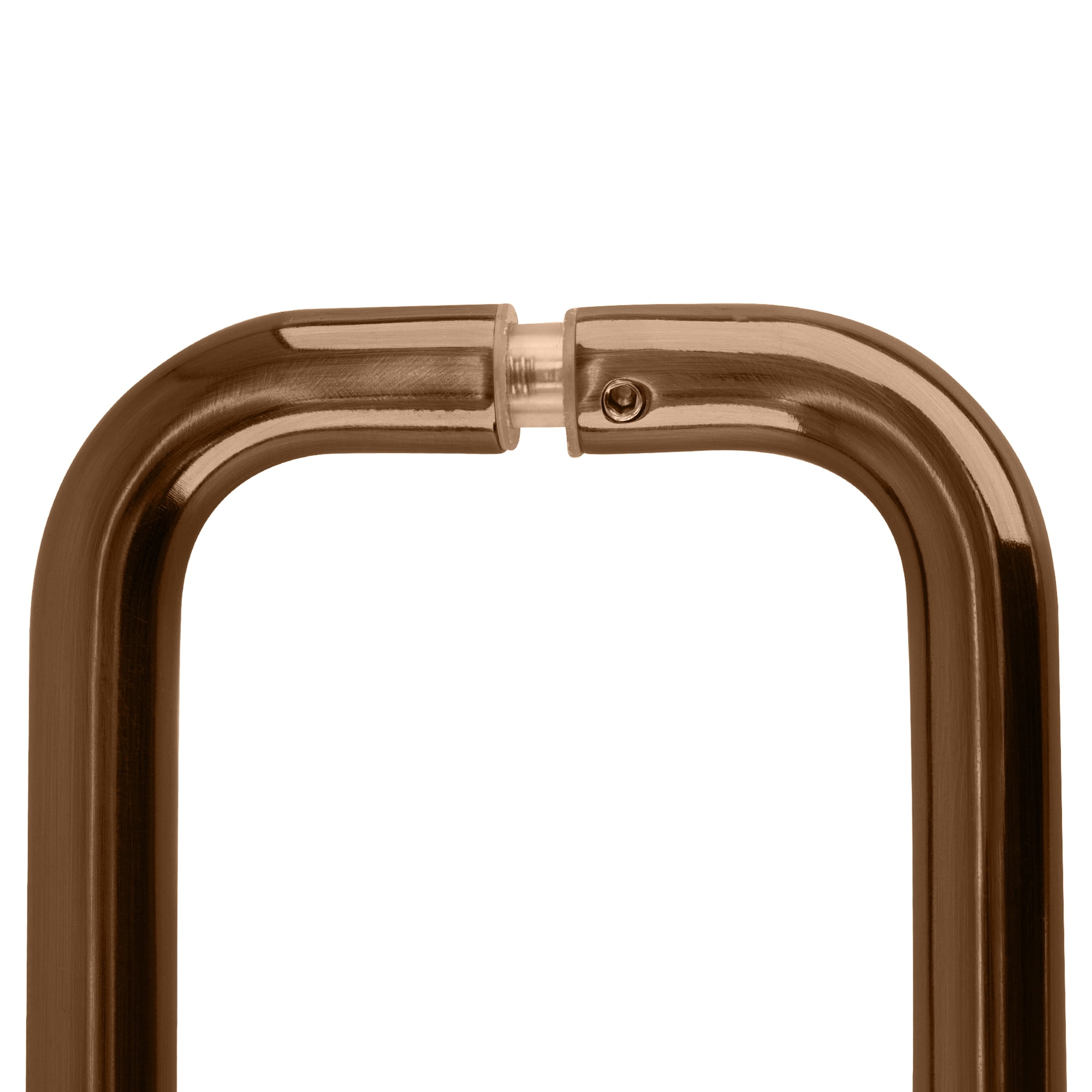 CRL BPD6ABRZ Antique Bronze 6" Back-to-Back Solid Brass 3/4" Diameter Pull Handles Without Metal Washers