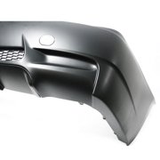 Ikon Motorsports Compatible with 07-13 BMW E92 E93 M3 Style Rear Bumper Cover Single Exhaust