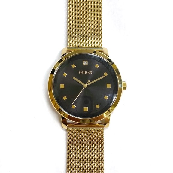 GUESS BLACK MESH BAND WATCH U1352G1